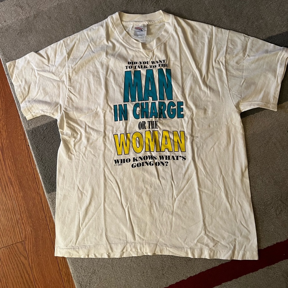 Vintage Man or Woman Tee